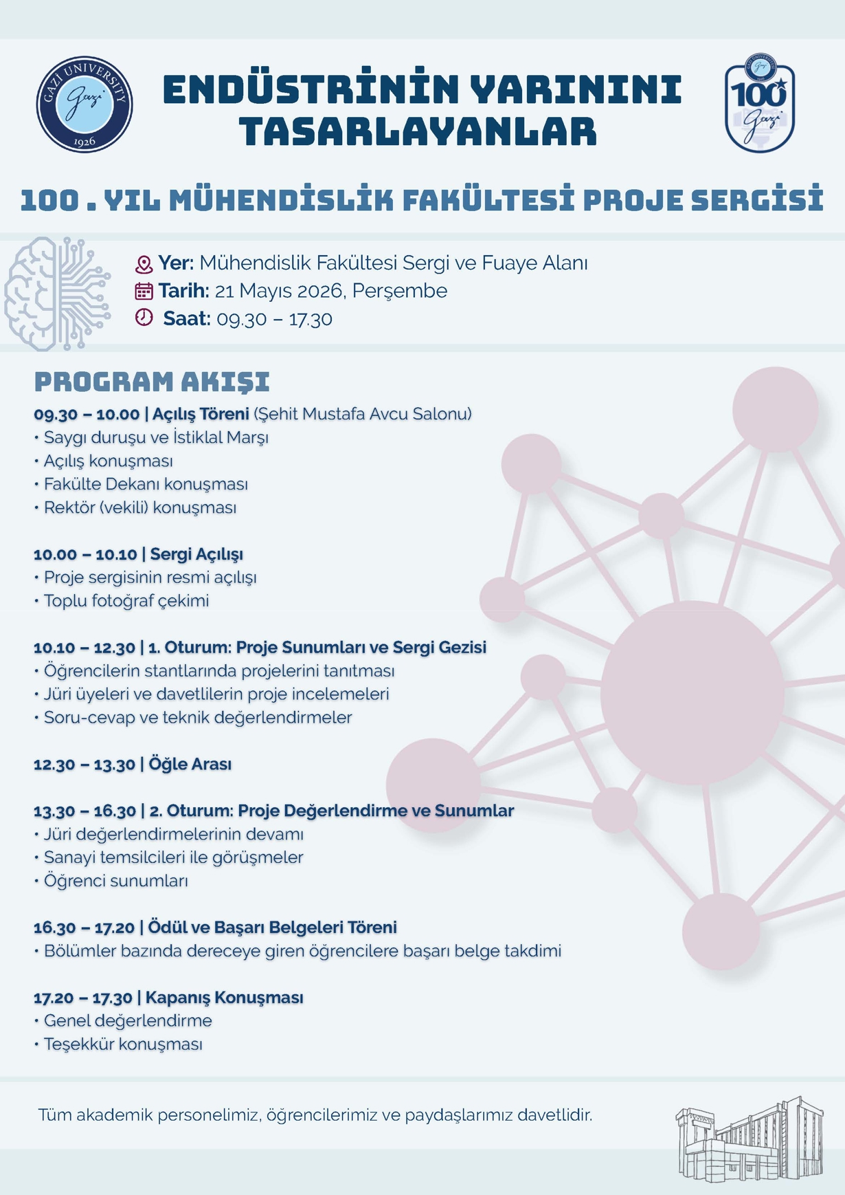 100 . Yıl Mühendislik Fakültesi Proje Sergisi-1