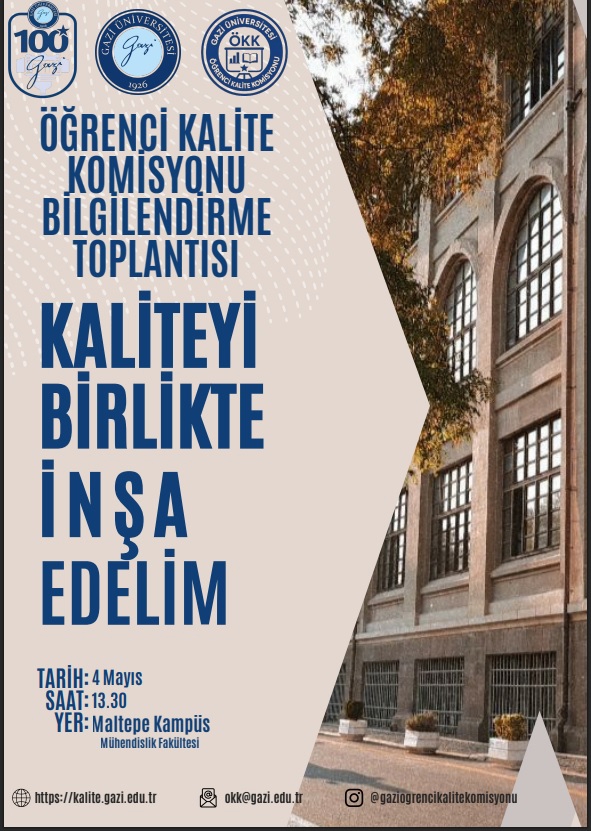 Öğrenci Kalite Komisyonu Bilgilendirme Toplantısı-1