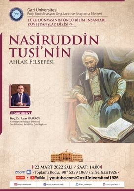 Türk Dünyasının Öncü Bilim İnsanları Konferanslar Dizisi-9