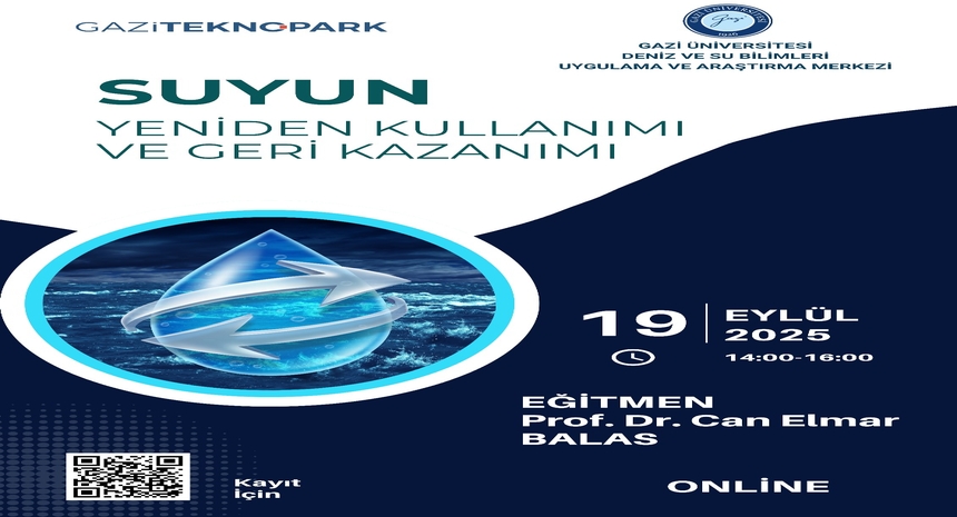 Webinar: Suyun Yeniden Kullanımı ve Geri Kazanımı