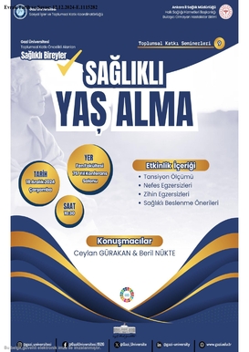 Sağlıklı Yaş Alma