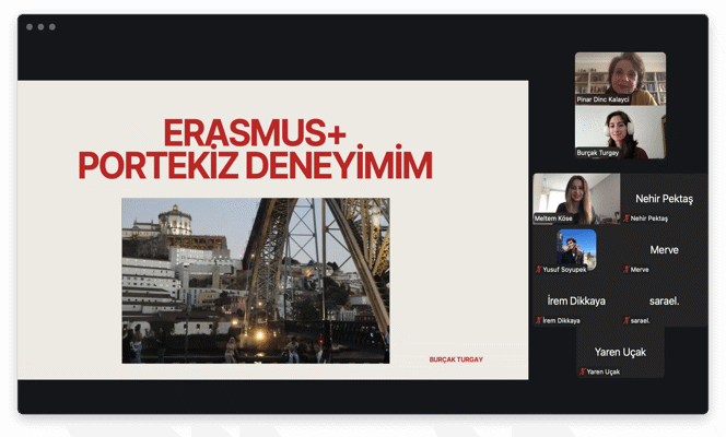 Fakültemiz Mimarlık Bölümü Erasmus Koordinatörlüğü 17.11.2025 tarihinde 12:00-13:00 arasında çevrimiçi olarak “ERASMUS+ Deneyim Paylaşımı Etkinlikler Dizisi”nin dördüncüsünü gerçekleştirmiştir.