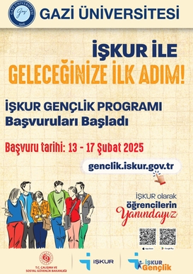 İŞKUR İLE GELECEĞİNİZE iLK ADIM!