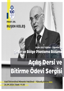 Açılış Dersi ve Bitirme Ödevi Sergisi