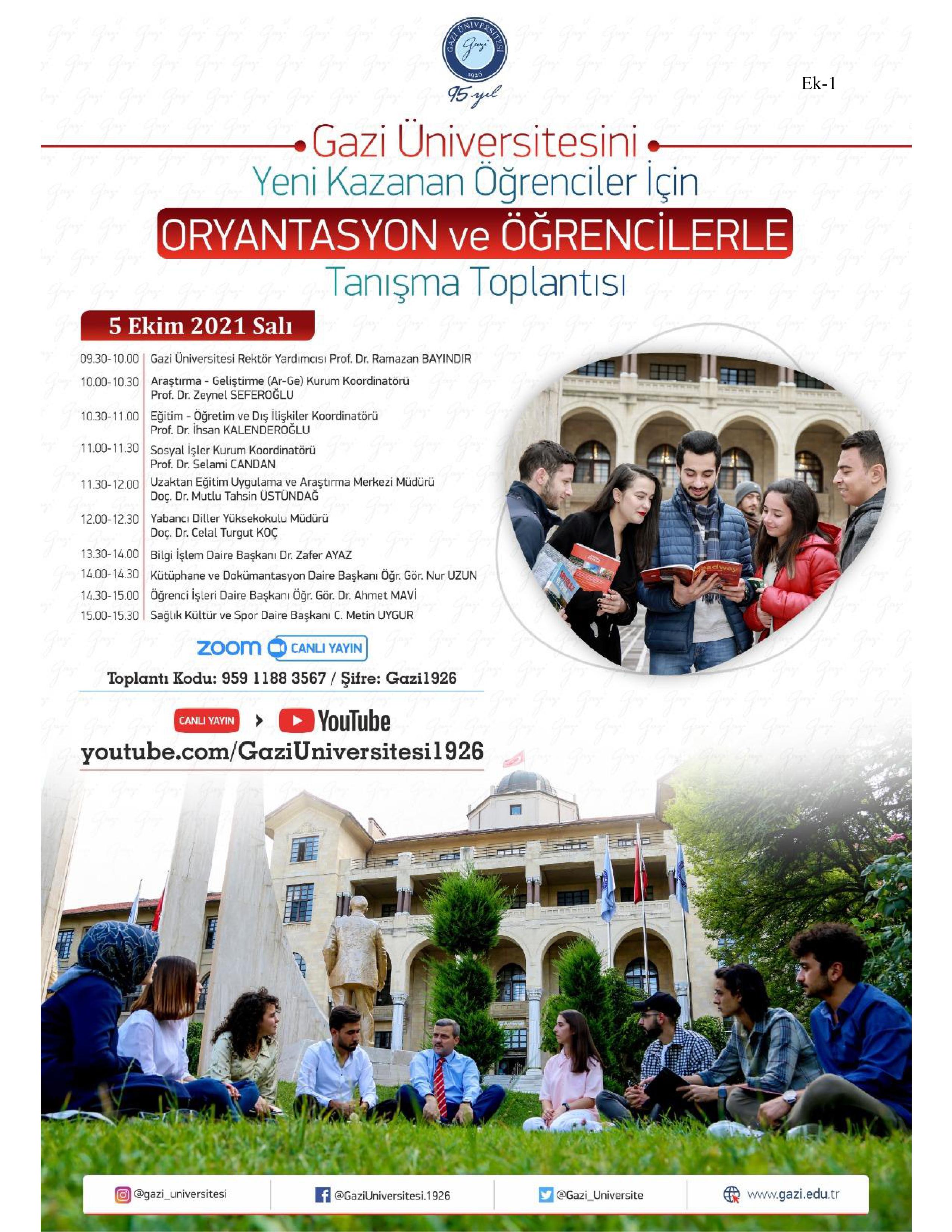 Oryantasyon Programı 1