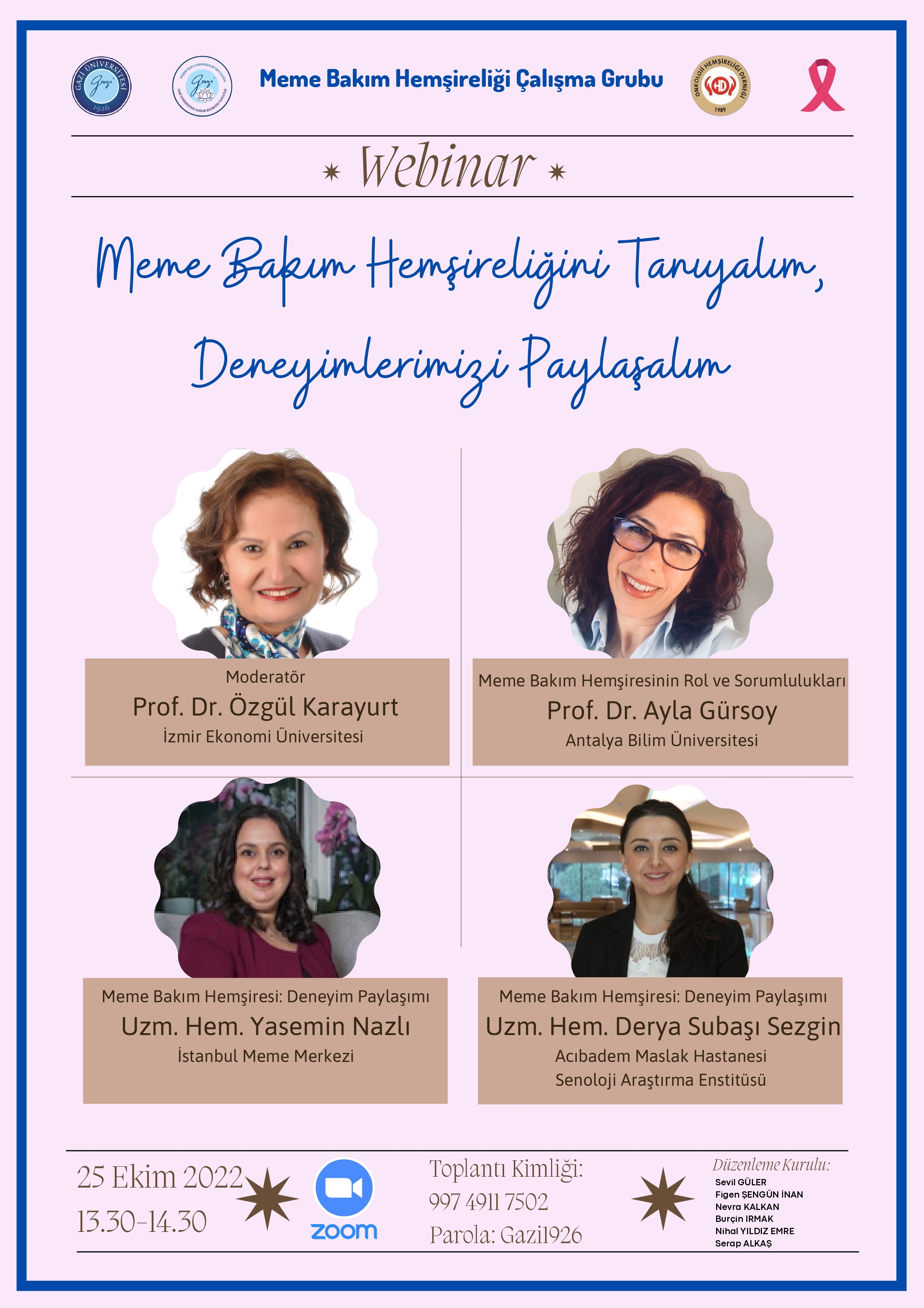 Meme Bakım Hemşireliğini Tanıyalım Deneyimlerimizi Paylaşalım