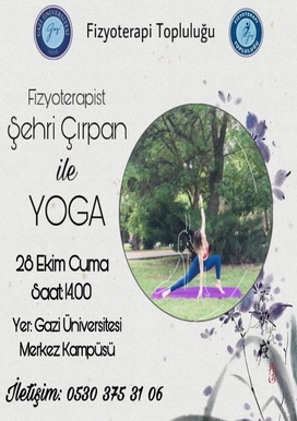 Fizyoterapist Şehri ÇIRPAN ile YOGA