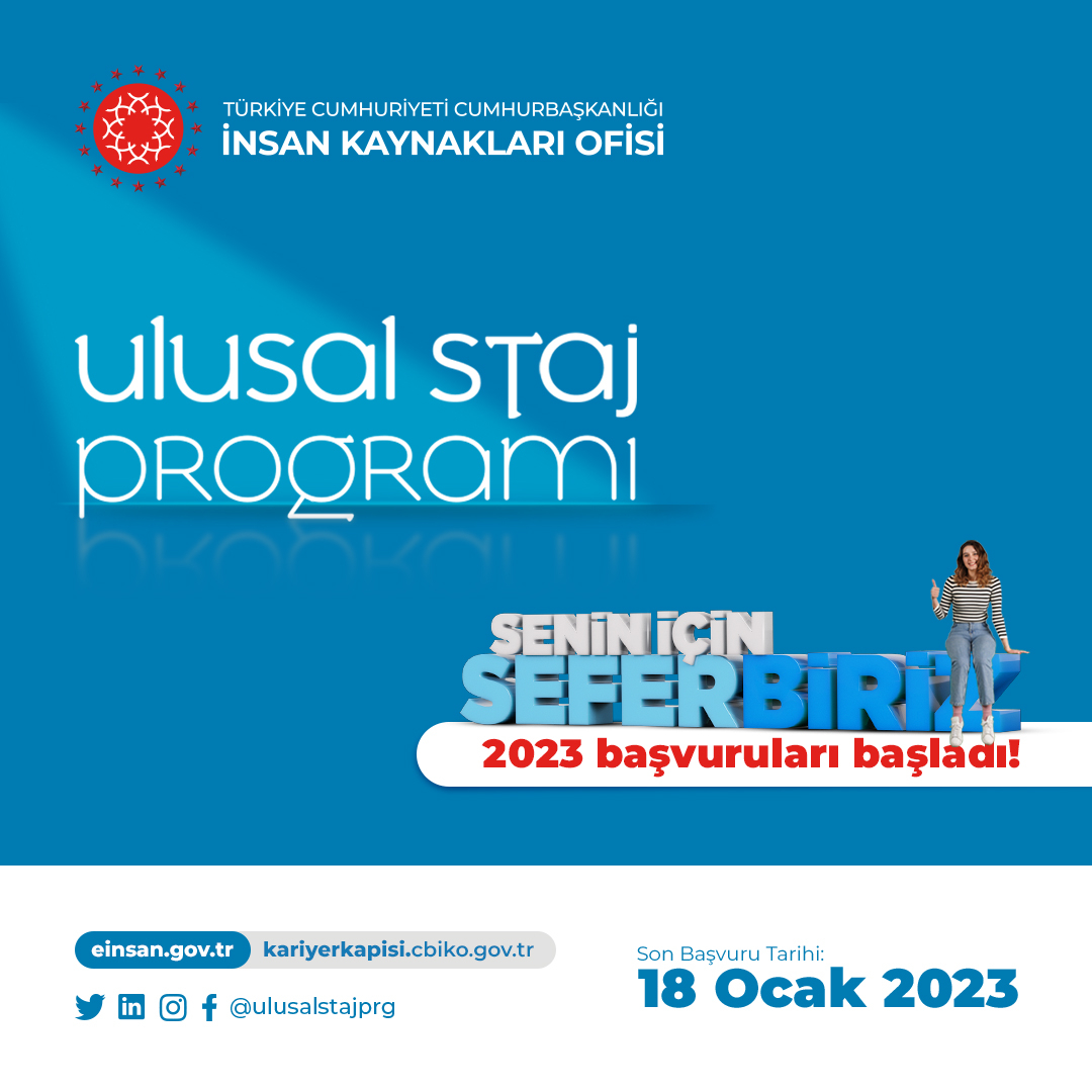 Ulusal Staj Programı 2023-1