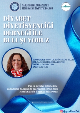 Diyabet Diyetisyenliği Derneği İle Buluşuyoruz