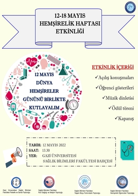 12 Mayıs Dünya Hemşireler Günü Kutlama Etkinliği