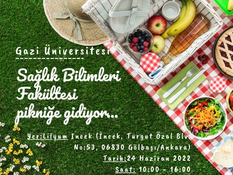 Sağlık Bilimleri Fakültesi Pikniğe Gidiyor