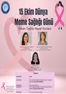 15 Ekim Dünya Meme Sağlığı Günü