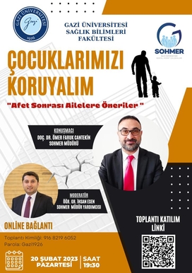 Çocuklarımızı Koruyalım “Afet Sonrası Ailelere Öneriler”