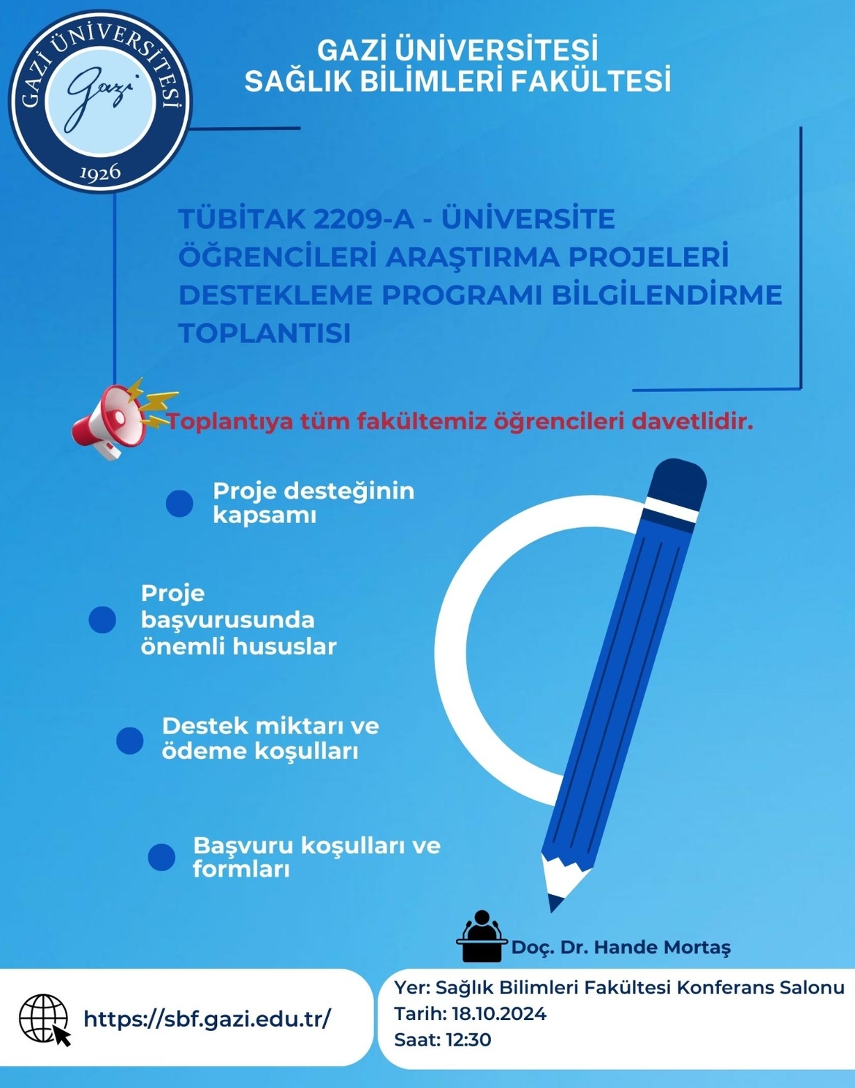 TÜBİTAK 2209a Üniversite Öğrencileri Araştırma Projeleri-1