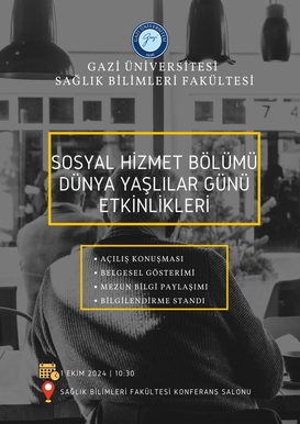 Sosyal Hizmet Bölümü Dünya Yaşlılar Günü Etkinlikleri