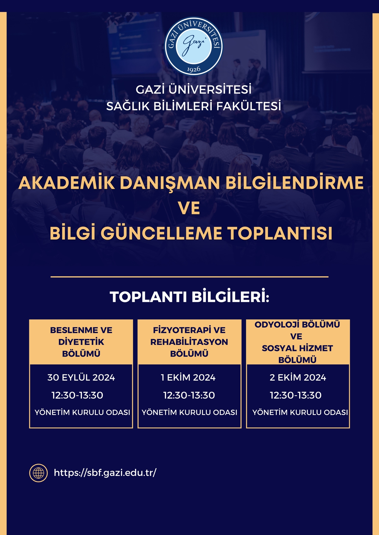 Akademik Danışmanlık Bilgilendirme ve Bilgi Güncelleme Toplantısı 2024-1
