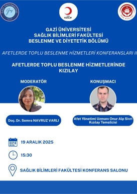 Afetlerde Toplu Beslenme Hizmetlerinde Kızılay