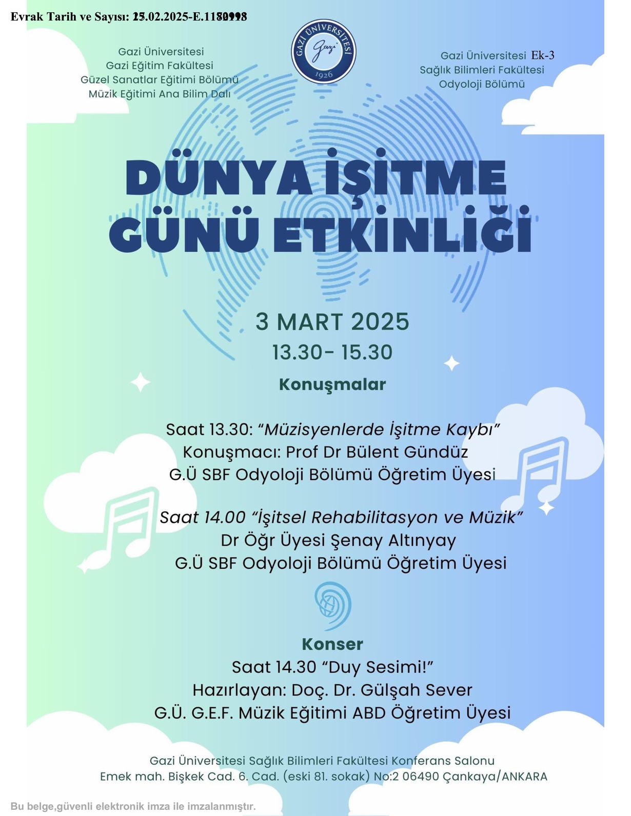 Dünya İşitme Günü Etkinliği-1