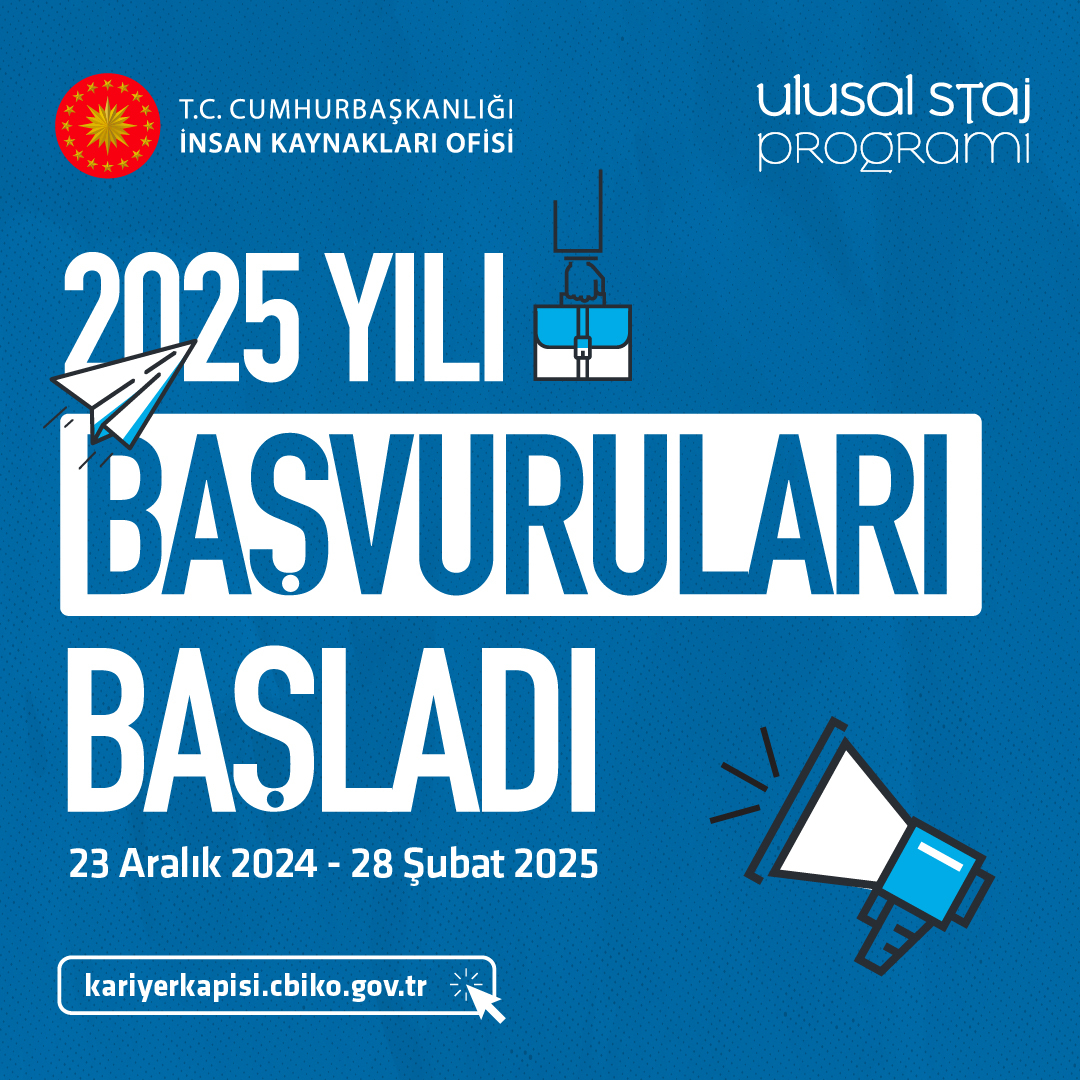 Ulusal Staj Programı Başvuruları Başladı-1