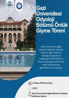 Fakültemiz Odyoloji Bölümü Önlük Giyme Töreni
