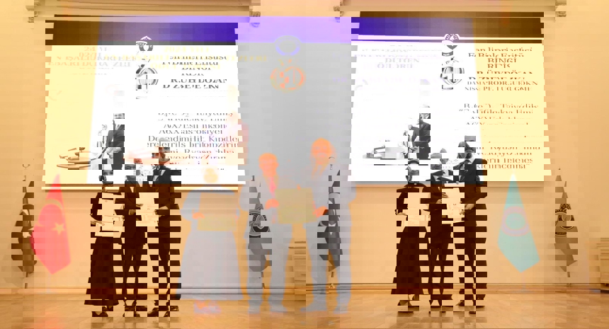 Gazi Üniversitesi Fen Bilimleri Enstitüsü  2025 yılı "En Başarılı Doktora Tez Ödülü Birincisi İleri Teknolojilerde