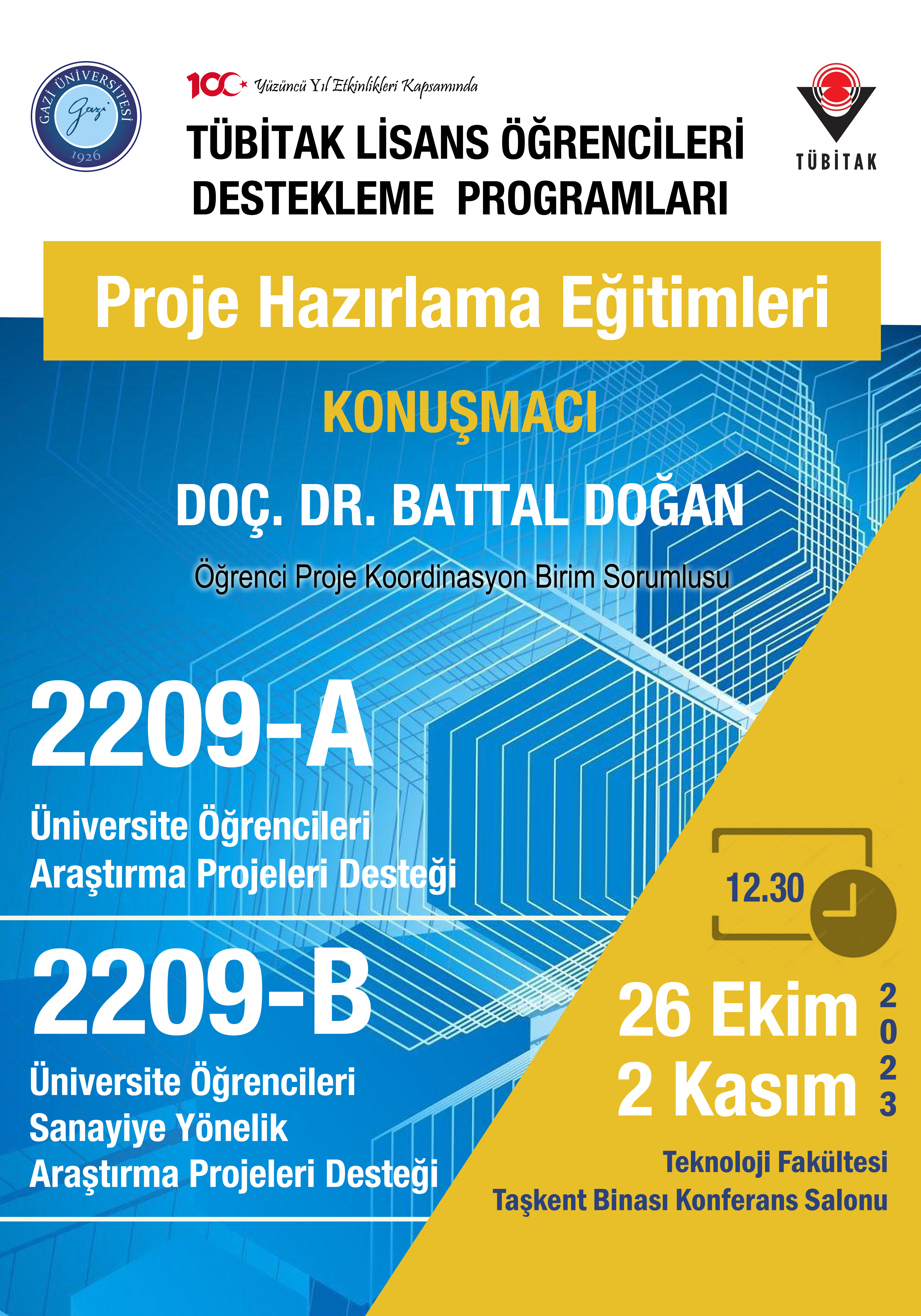TÜBİTAK Lisans Öğrencileri Destekleme Programları Bilgilendirme Toplantısı-1