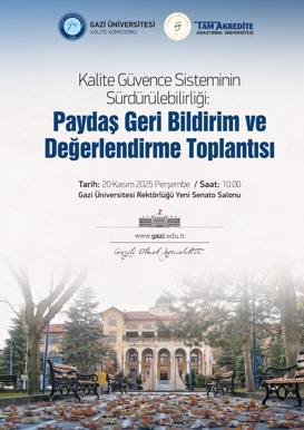 Paydaş Geri Bildirim ve Değerlendirme Toplantısı