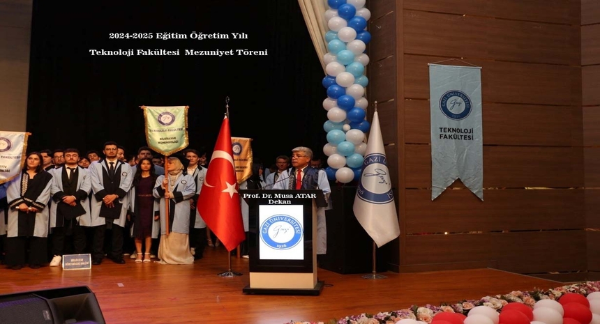 Prof. Dr. Musa ATAR'ın Mezuniyet Töreni Konuşması