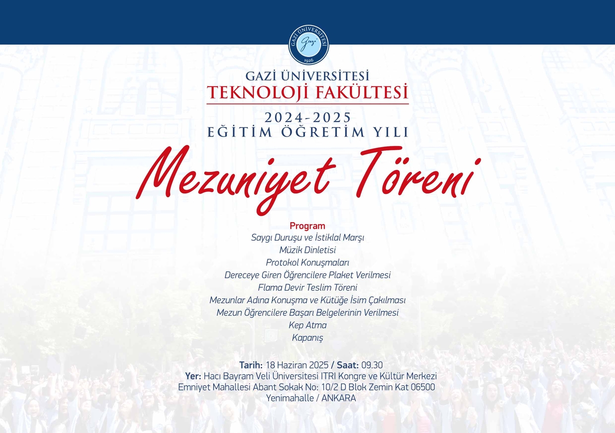 Fakültemiz 2024-2025 Eğitim-Öğretim Yılı mezuniyet Töreni-1