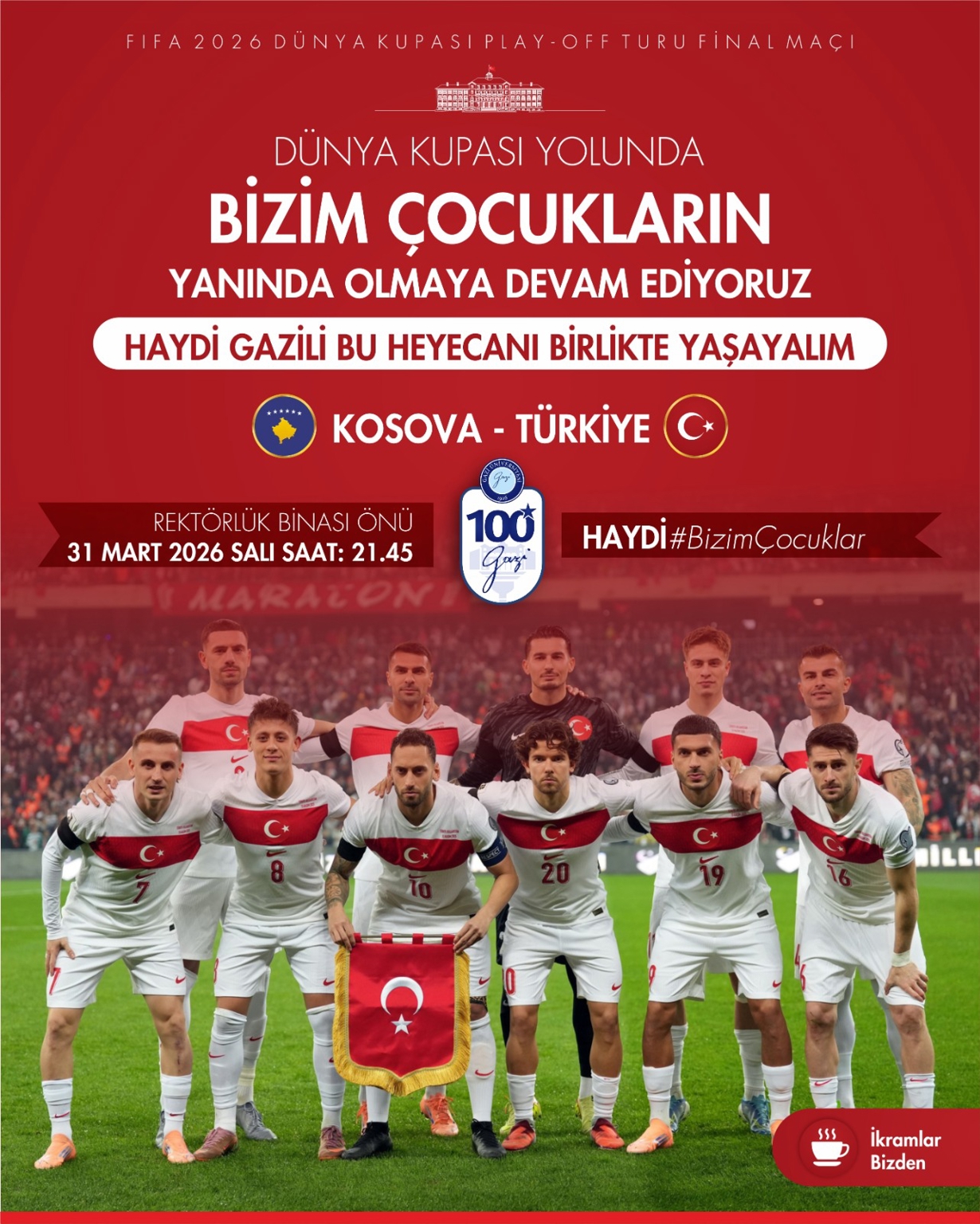 Dünya Kupası Yolunda Bizim Çocukların Yanında Olmaya Devam Ediyoruz-1