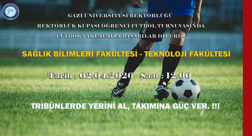 2026- Rektörlük Kupası Futbol Müsabakası