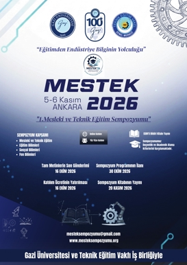 1.Mesleki ve Teknik Eğitim Sempozyumu