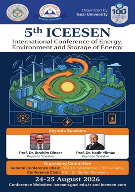 5. ICEESEN International Conference of Energy, Environment and Storage of Energy