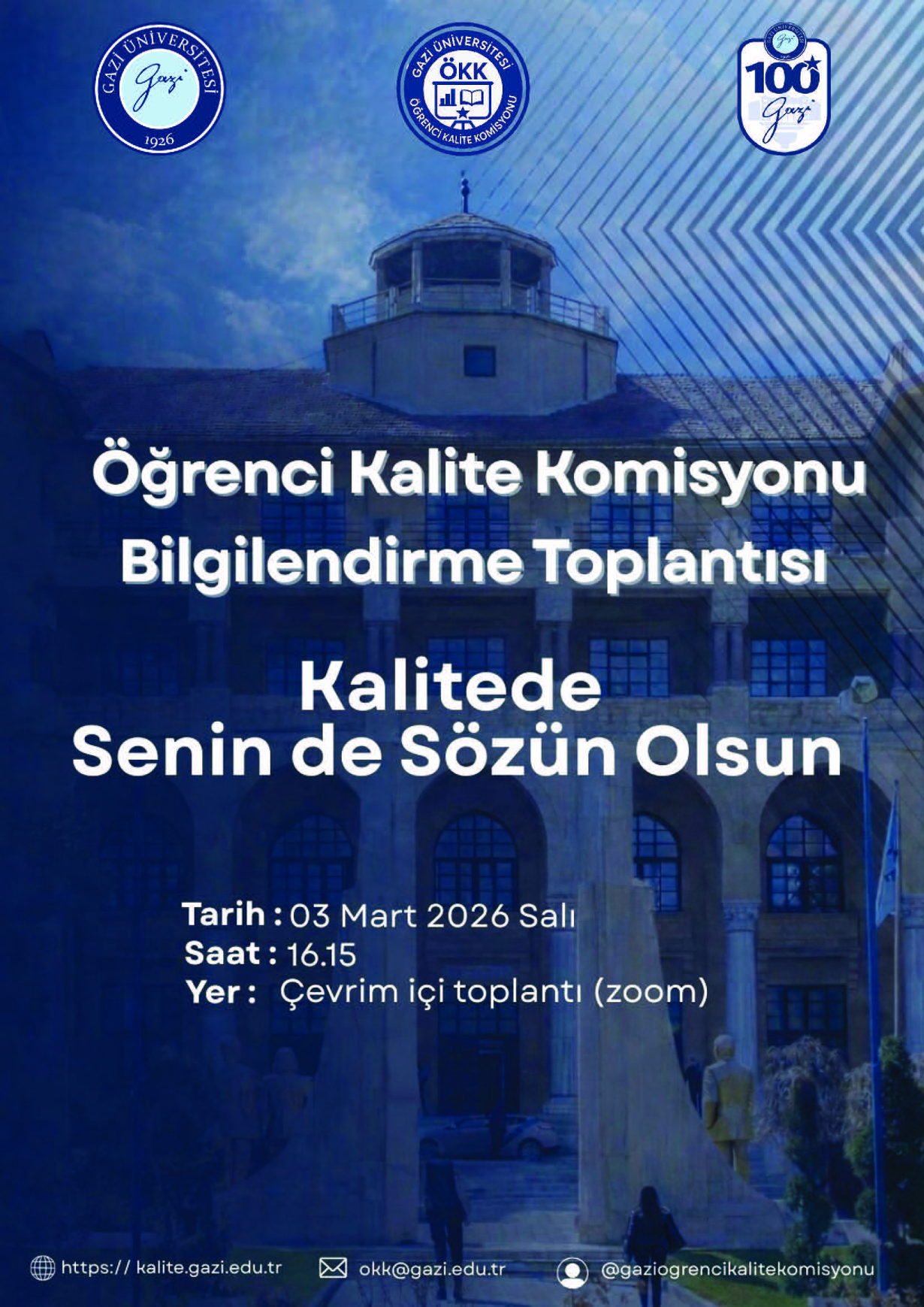 Öğrenci Kalite Komisyonu Bilgilendirme Toplantısı-1