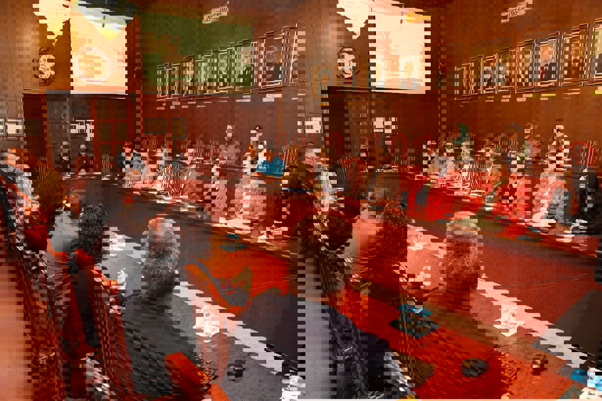 Teşekkür belgesi takdimi 3-1