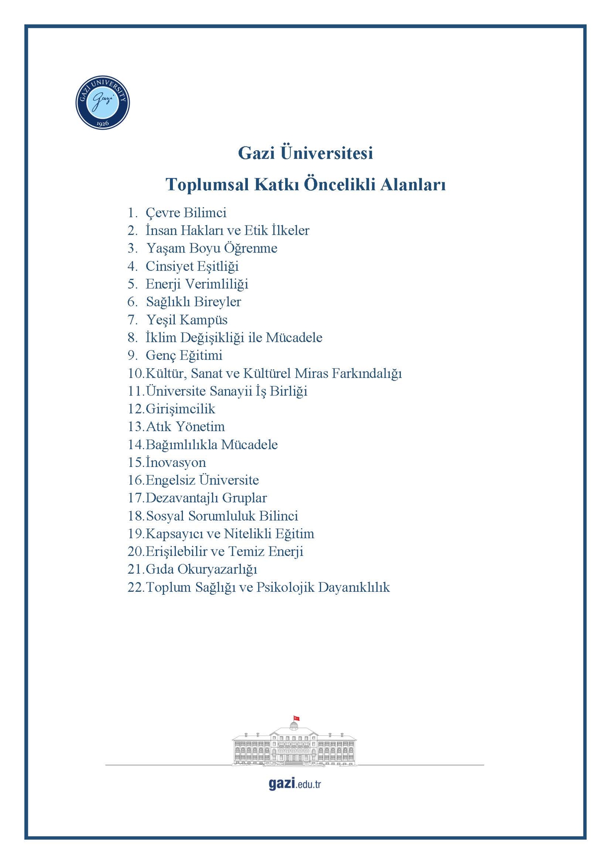GU Toplumsal Katkı Öncelikli Alanları-1