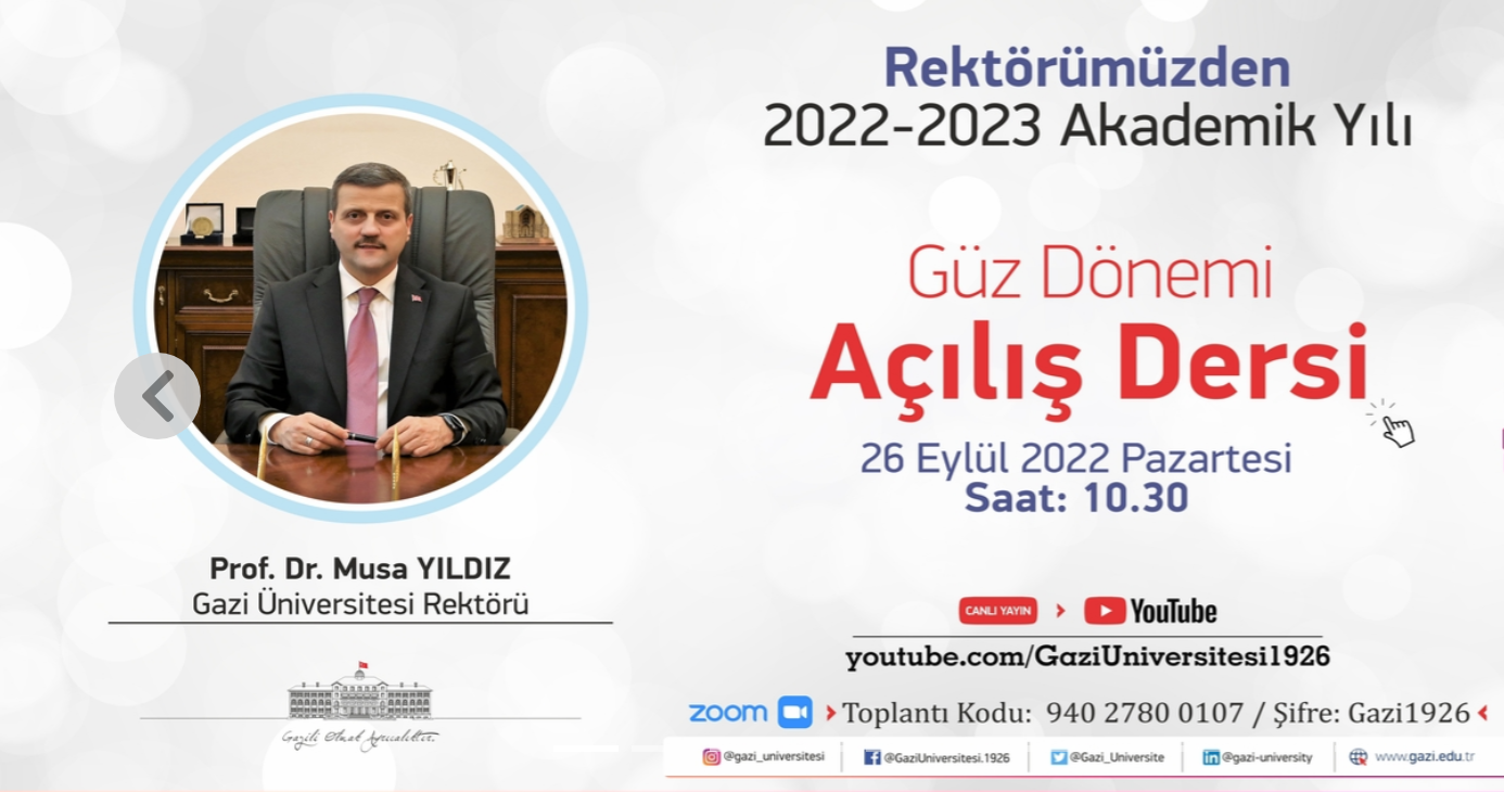 Prof. Dr. Musa Yıldız Açılış Konuşması-1