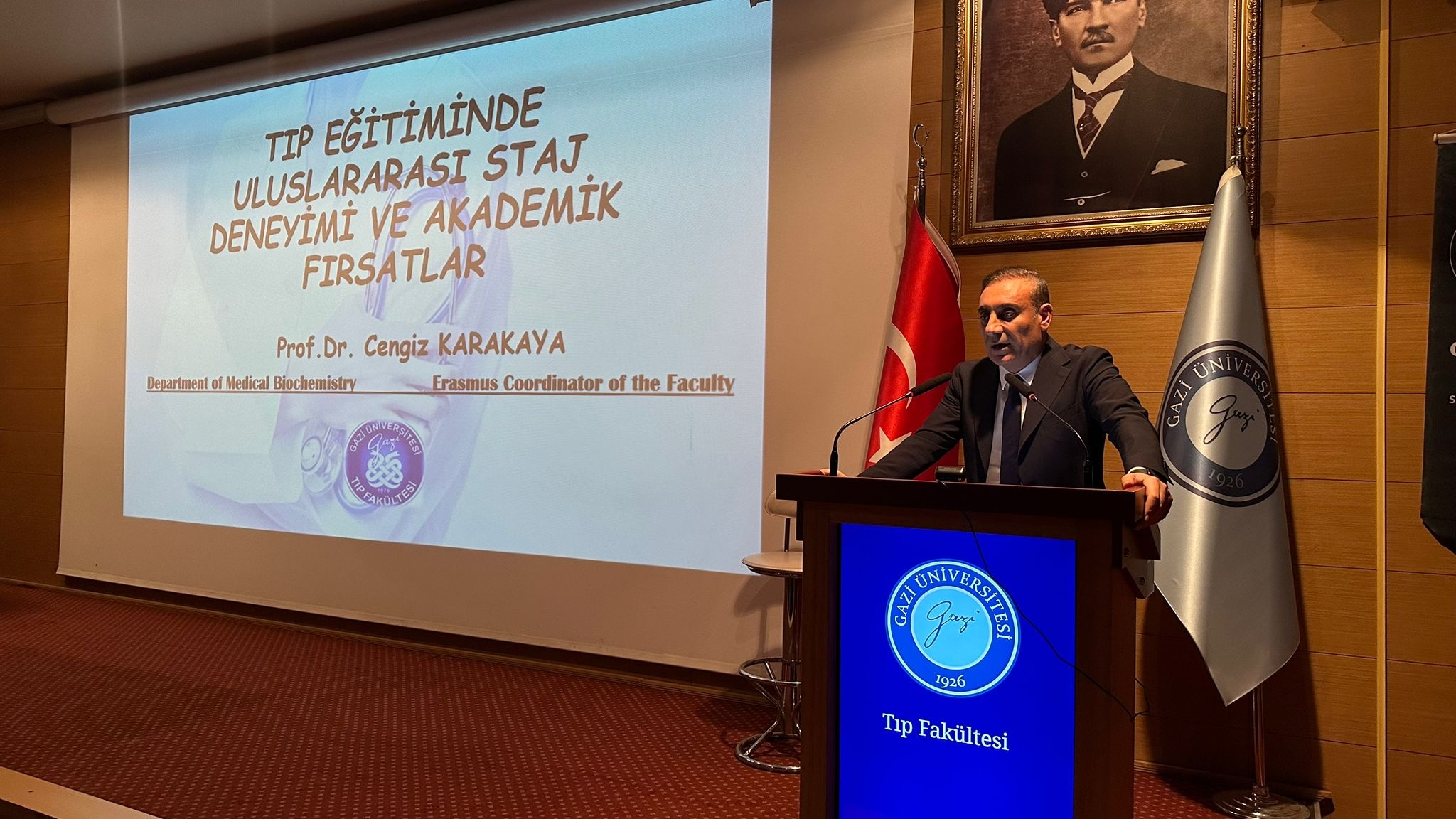 Gazi Üniversitesi Uluslararası Tıpta Girişimcilik ve Liderlik Topluluğu (IMEC) olarak ilk büyük etkinliğini 5 Aralık 2023 tarihinde Gazi Üniversitesi Tıp Fakültesinde gerçekleştirildi.-5