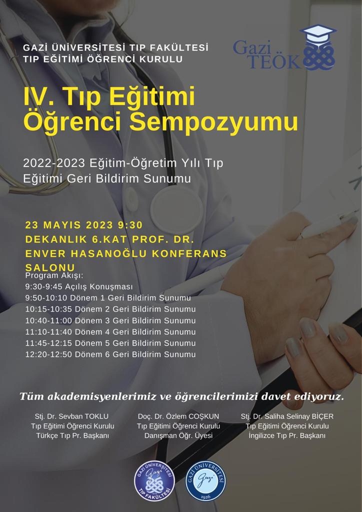 IV. Tıp Eğitimi Öğrenci Sempozyumu-1