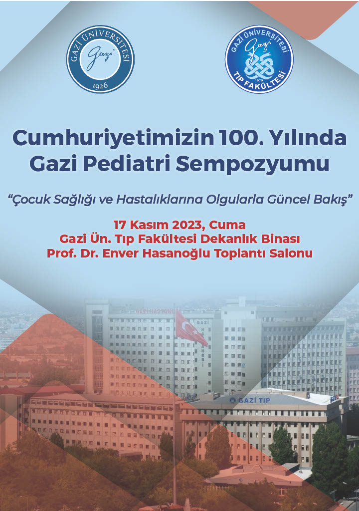 Cumhuriyetimizin 100. Yılında Gazi Pediatri Sempozyumu-1