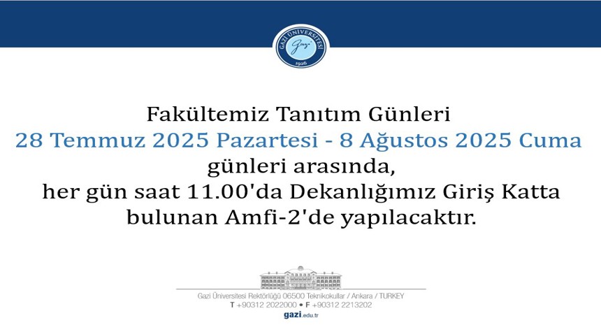 Tanıtım Günleri