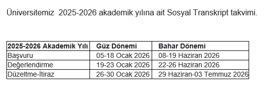 Sosyal Transkript Takvim-1