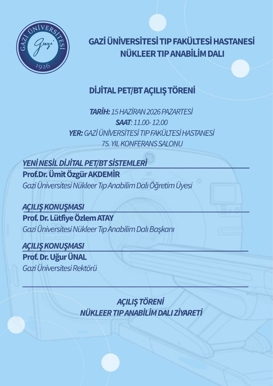 Nükleer Tıp Anabilim Dalı Dijital Ped/Bt Açılış Töreni Hk.