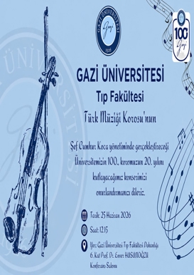 Tıp Fakültesi Türk Sanat Müziği Korosu Hk.