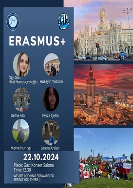 Erasmus+ Info Session & Experience Sharing Event Organized by the Foreign Languages and Culture Student Club