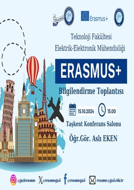 Erasmus+ Info Session – Department of Electrical and Electronics Engineering, Faculty of Technology