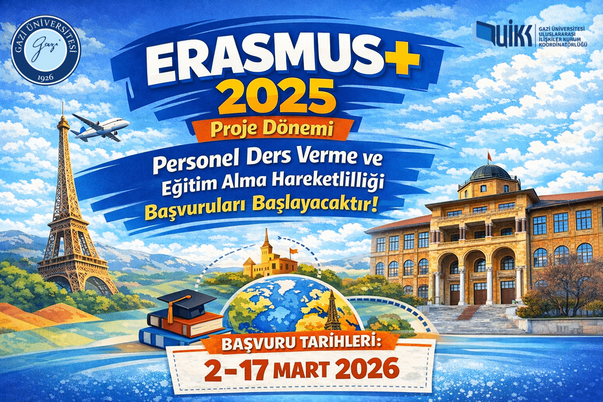 Erasmus+ 2025 KA131 Projesi Personel Ders Verme ve Eğitim Alma Hareketliliği Başvuruları-1