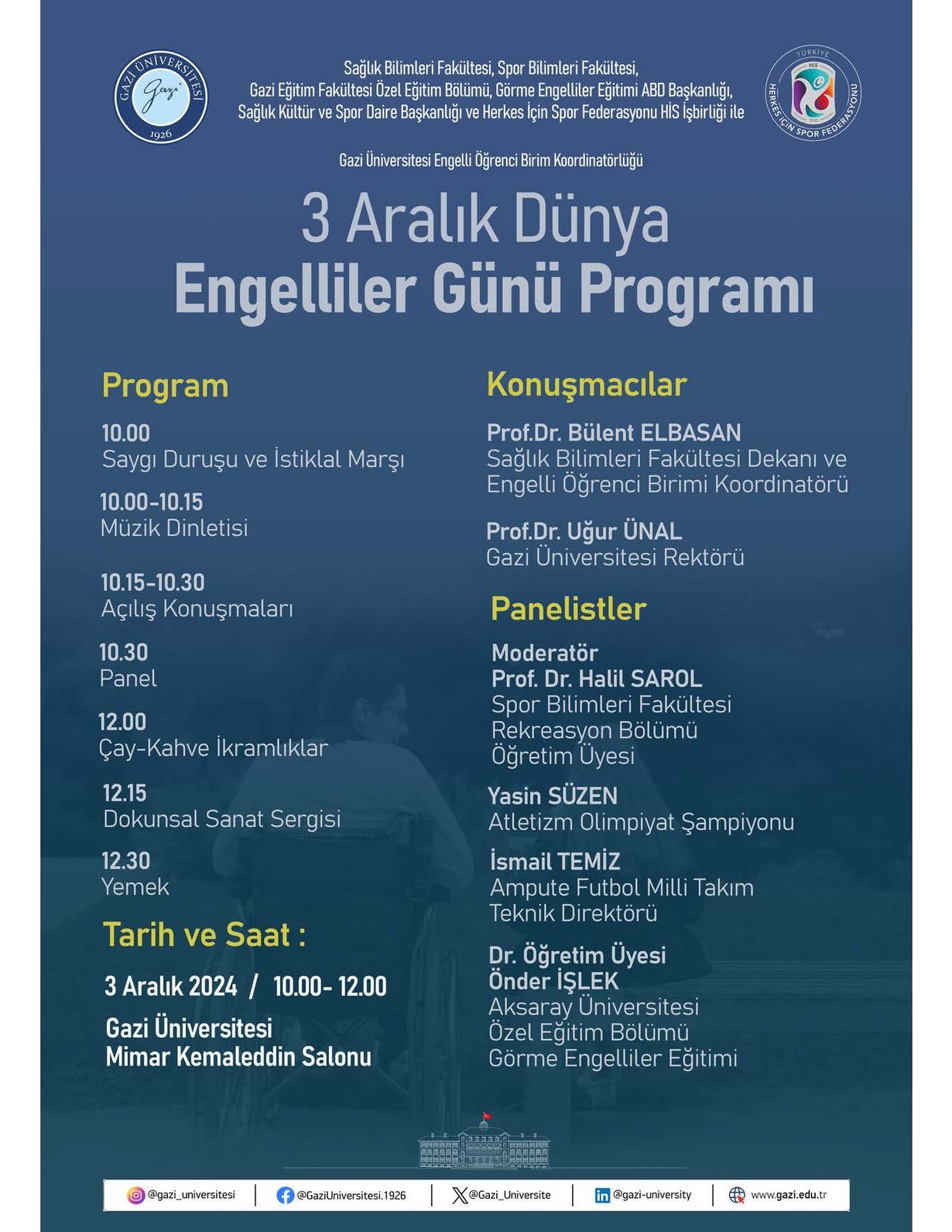 3 Aralık Dünya Engelliler Günü -1