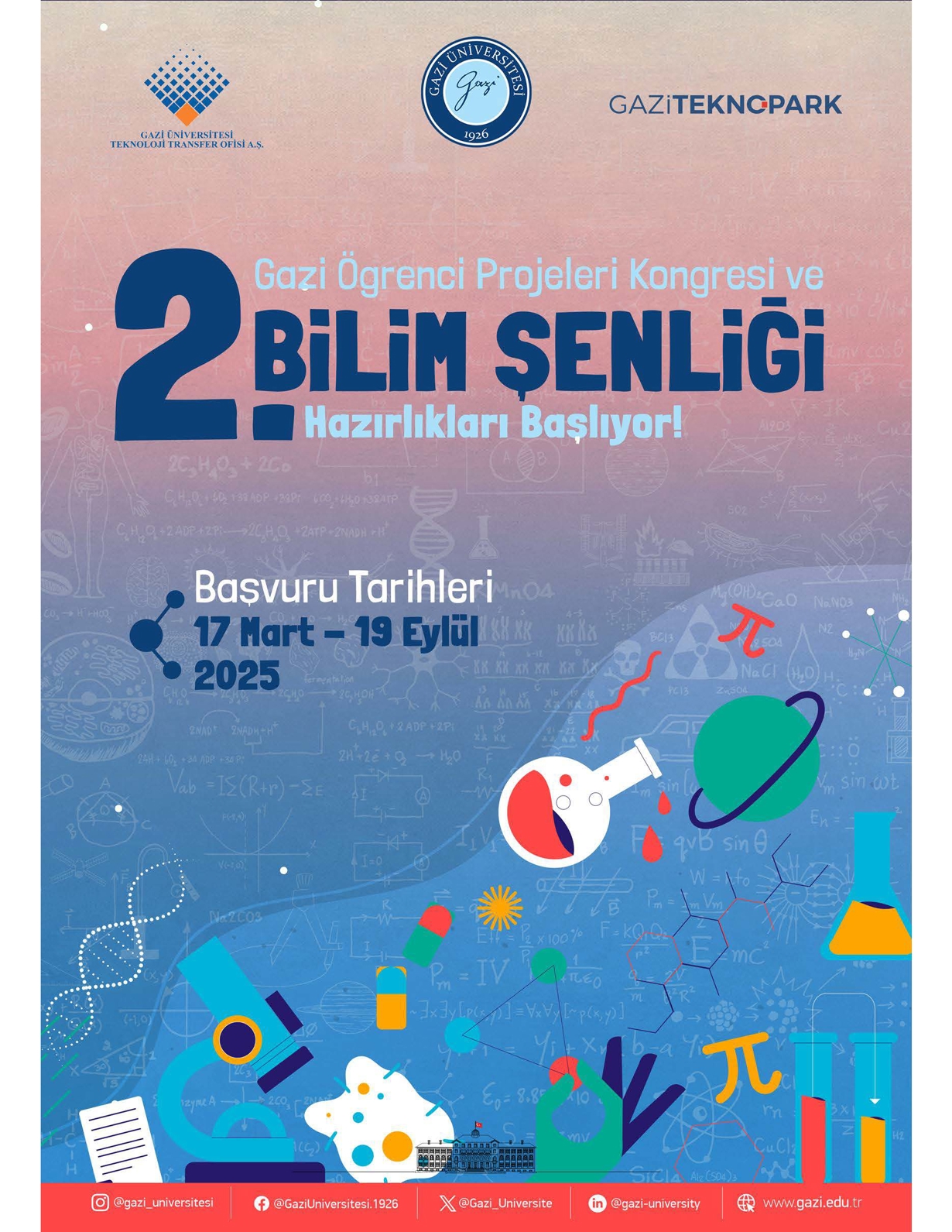 2. Gazi Öğrenci Projeleri  Kongresi ve Bilim Şenliği-1