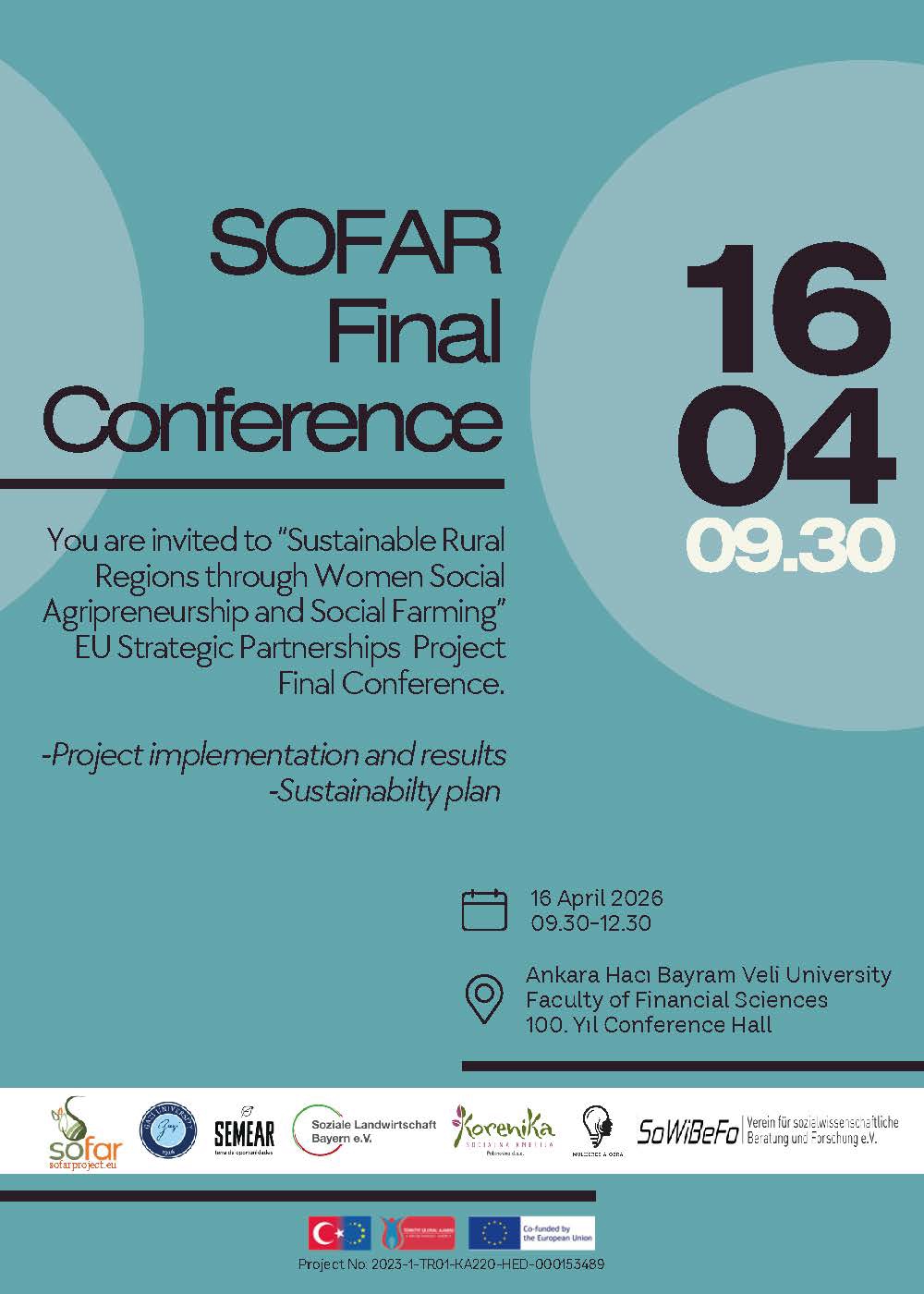  SOFAR Projesi Kapanış Konferansı-1